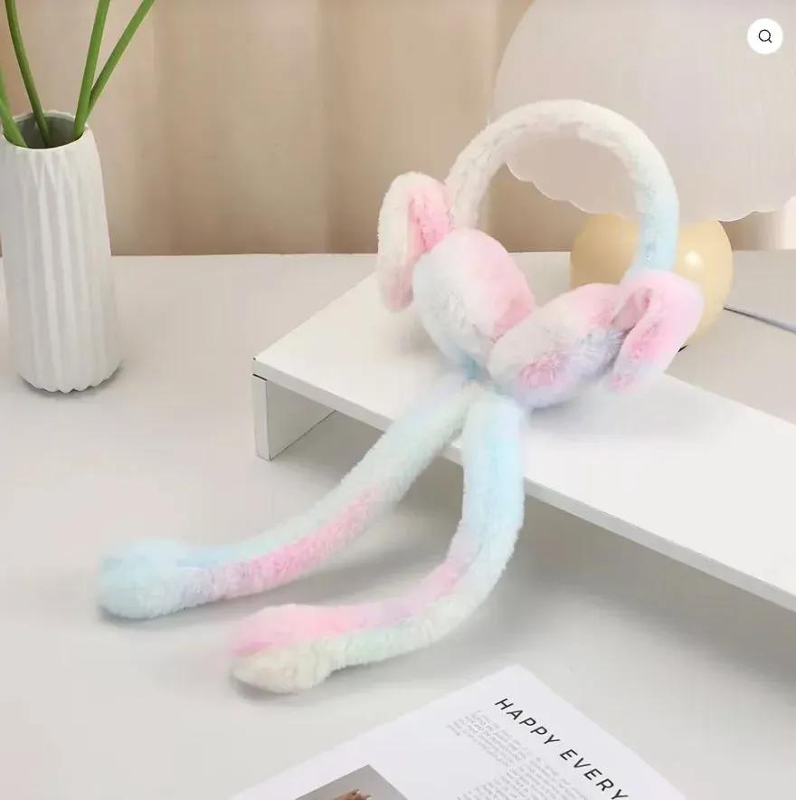 Unisex Plush Winter Beanie with Neck Warmer – Soft Wool