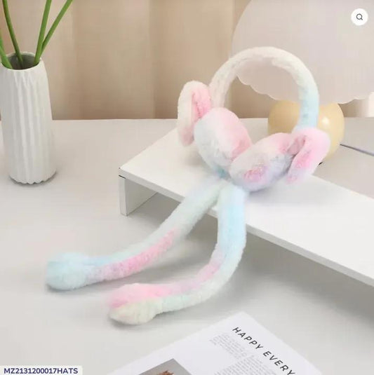 Cute Bunny Earmuffs – Soft Plush Winter Ear Warmers