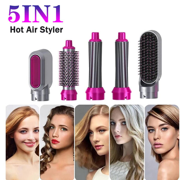 5-in-1 Electric Hair Dryer Brush Styling Kit – Blow Dryer