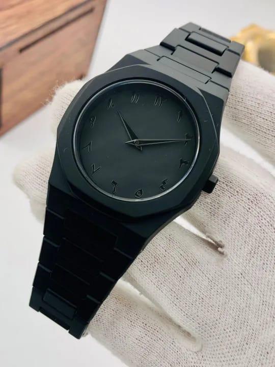 Black Aura Watch – Elegant & Durable Stylish Watch for Men & Women