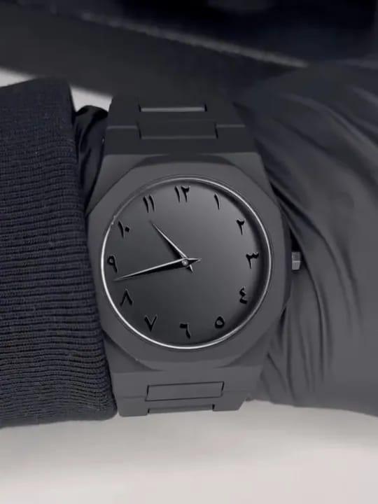 Black Aura Watch – Elegant & Durable Stylish Watch for Men & Women