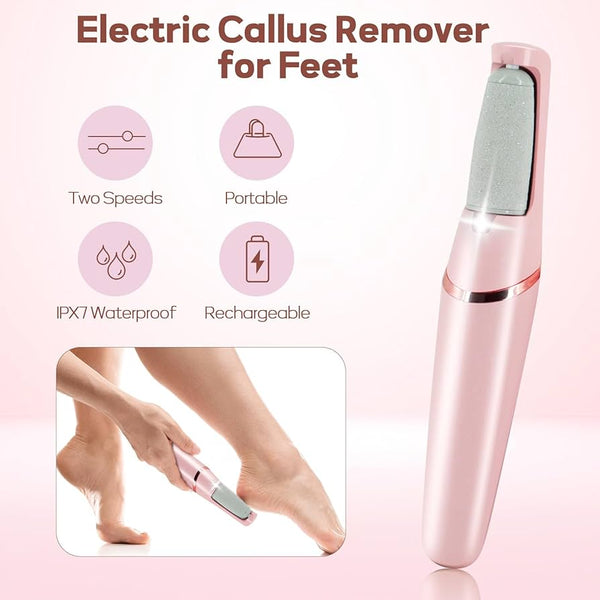 Rechargeable Electric Foot Callus Remover – Powerful Pedicure Tool