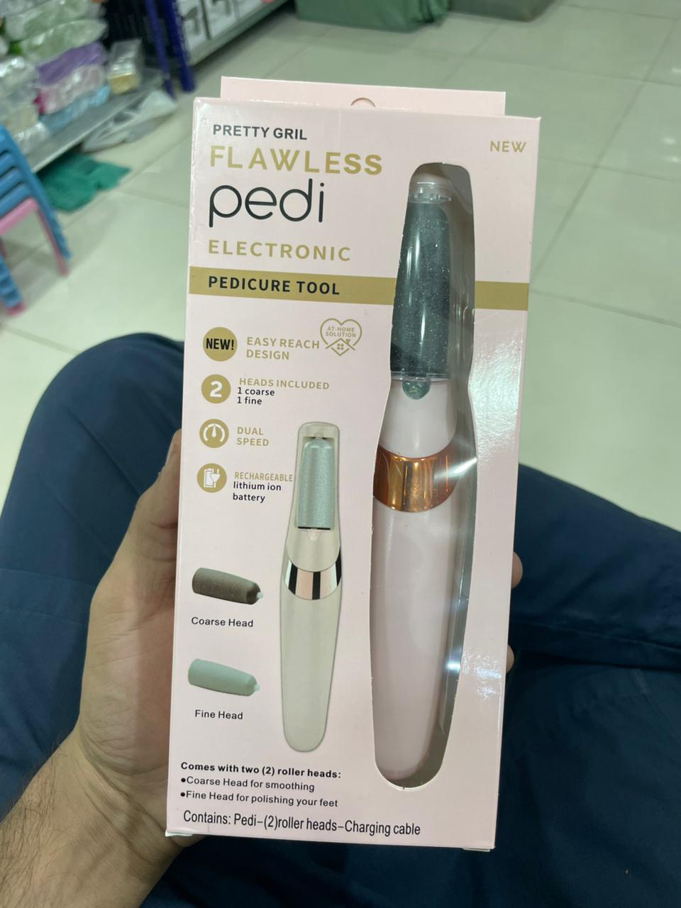 Rechargeable Electric Foot Callus Remover – Powerful Pedicure Tool