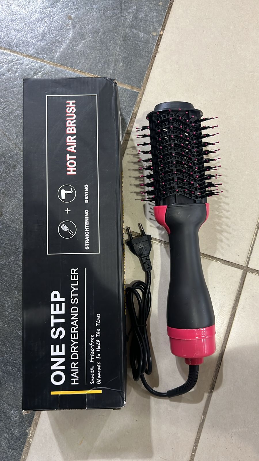 3-in-1 One Step Hot Air Brush Hair Dryer & Volumizing Styler